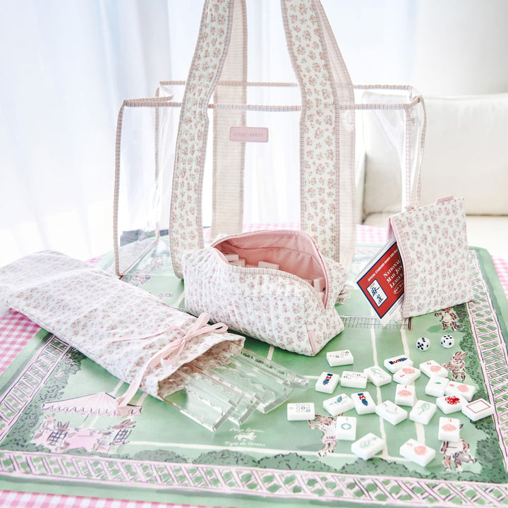 Mahjong Jelly Tote Set | Quilted Ditsy Floral