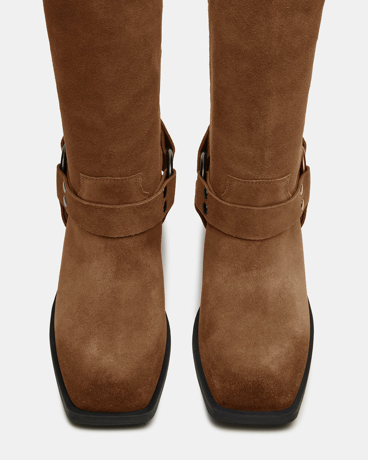 Ruskin Chestnut Suede Boots