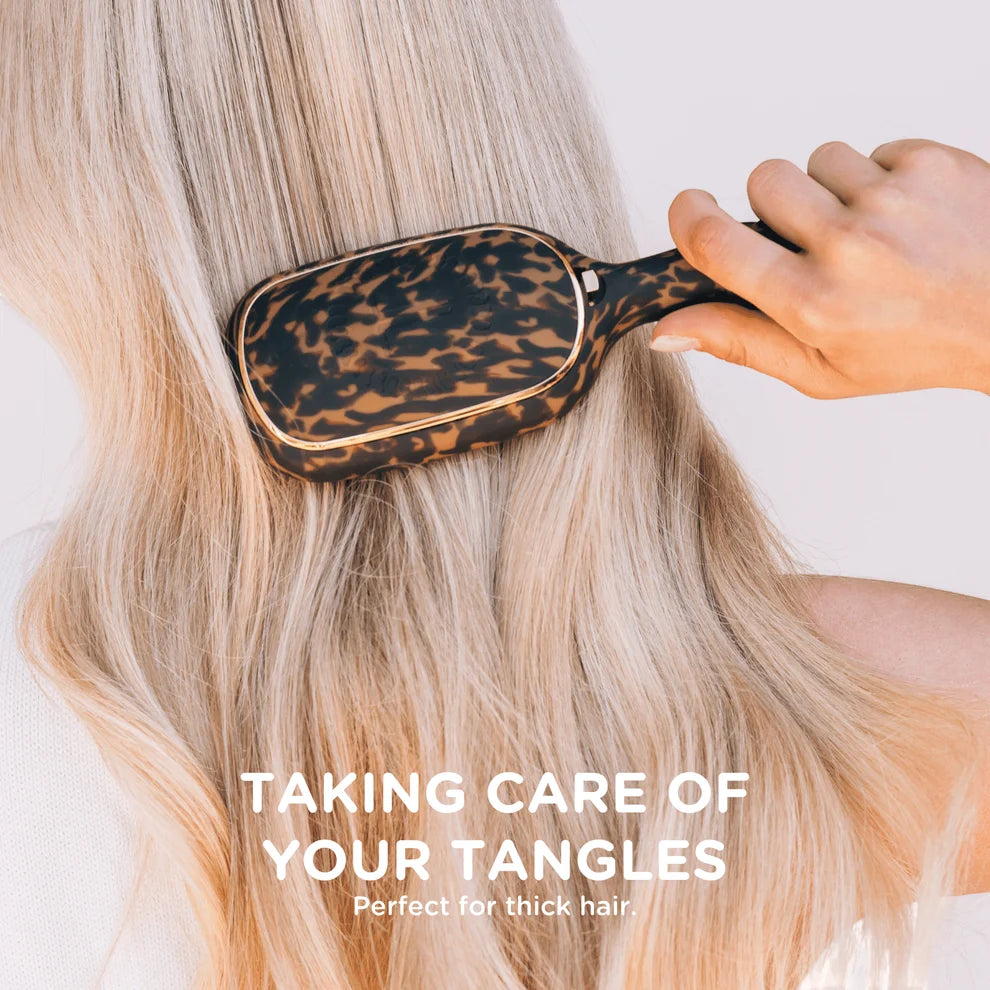 Detangler Hair Brush for Thick Hair | Tortoise