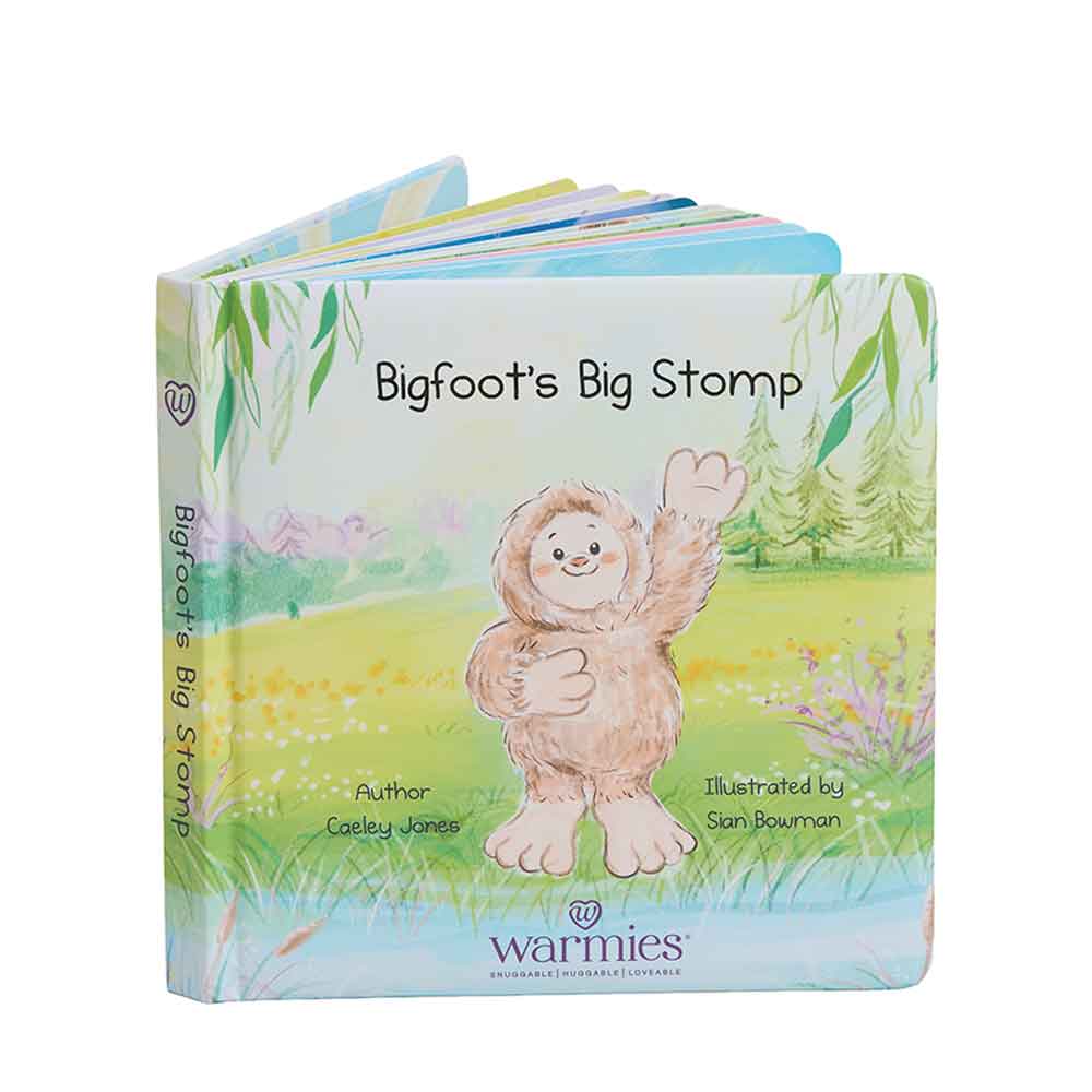 Bigfoot’s Big Stomp Warmies Book
