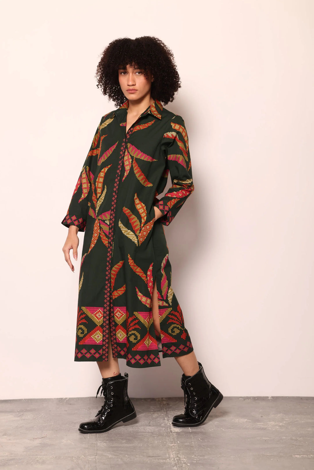 FOREST STITCH ELIZA DRESS