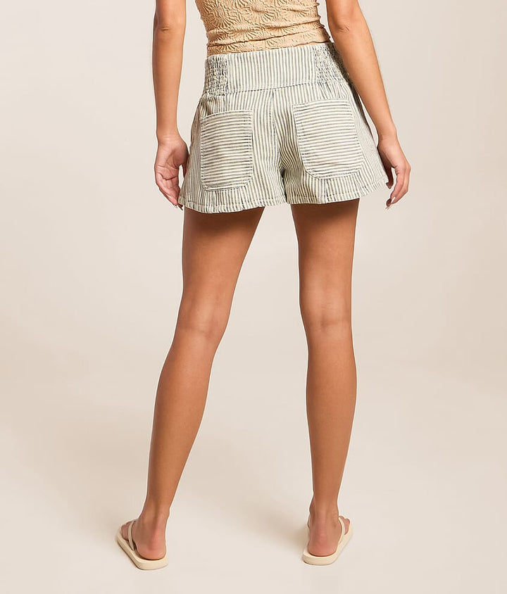 Luna Railroad Short | Horizon Stripe