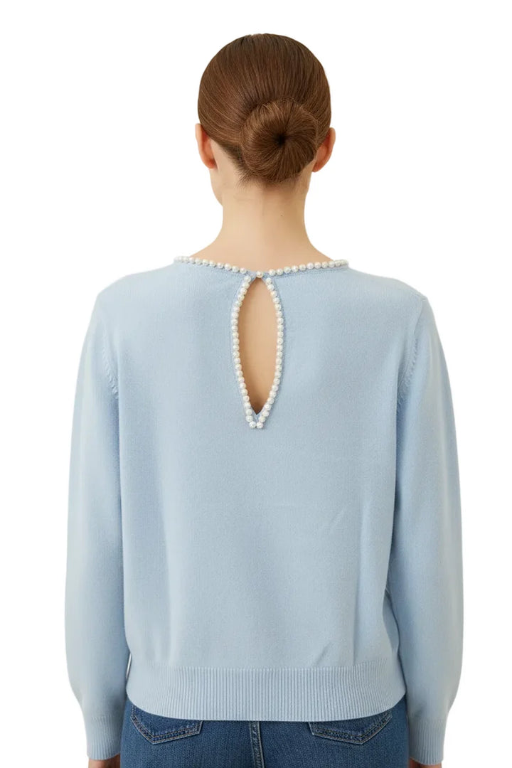 Pearl Knit | Blue