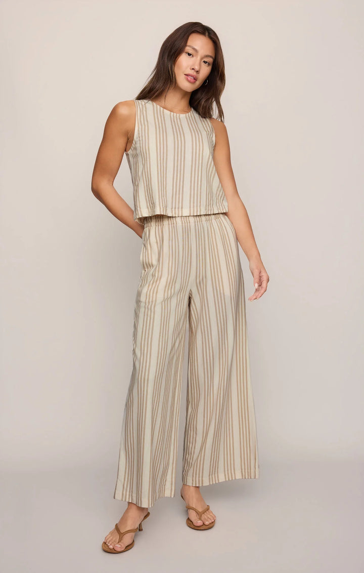 Scout Knit Striped Pant Cloud