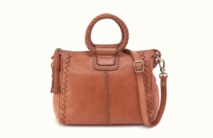 Hobo Shelia Medium Satchel Kindling Brown