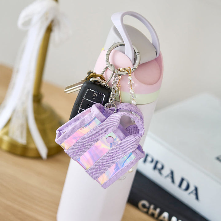 Jelly Tote Key Chain | Soap Bubble
