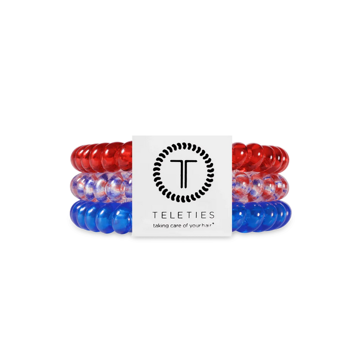 Teleties Patriot Pop Small Hair Ties 