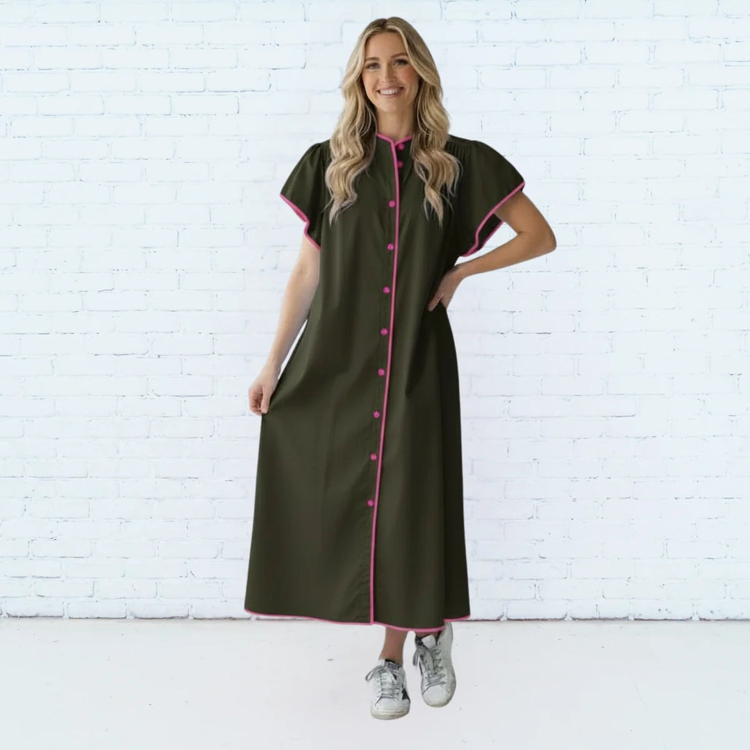 Cassie Dress Olive