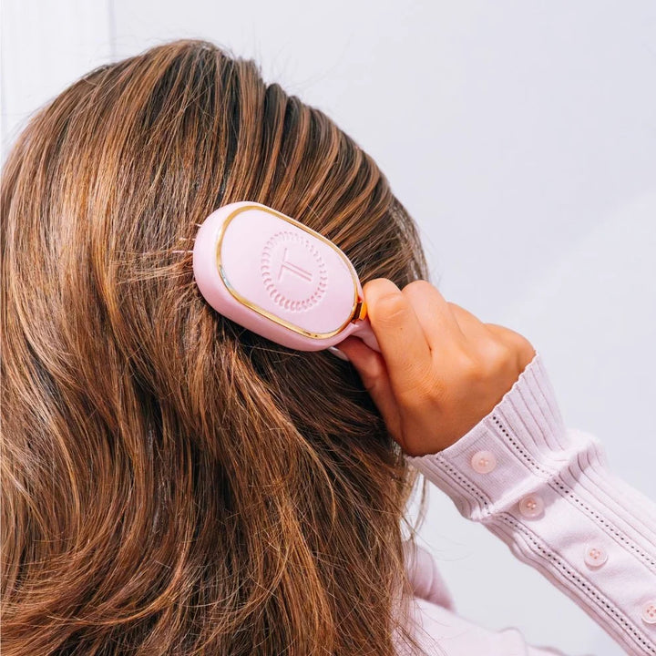 Mini Detangler Hair Brush for Medium Hair | Bubblegum Pink