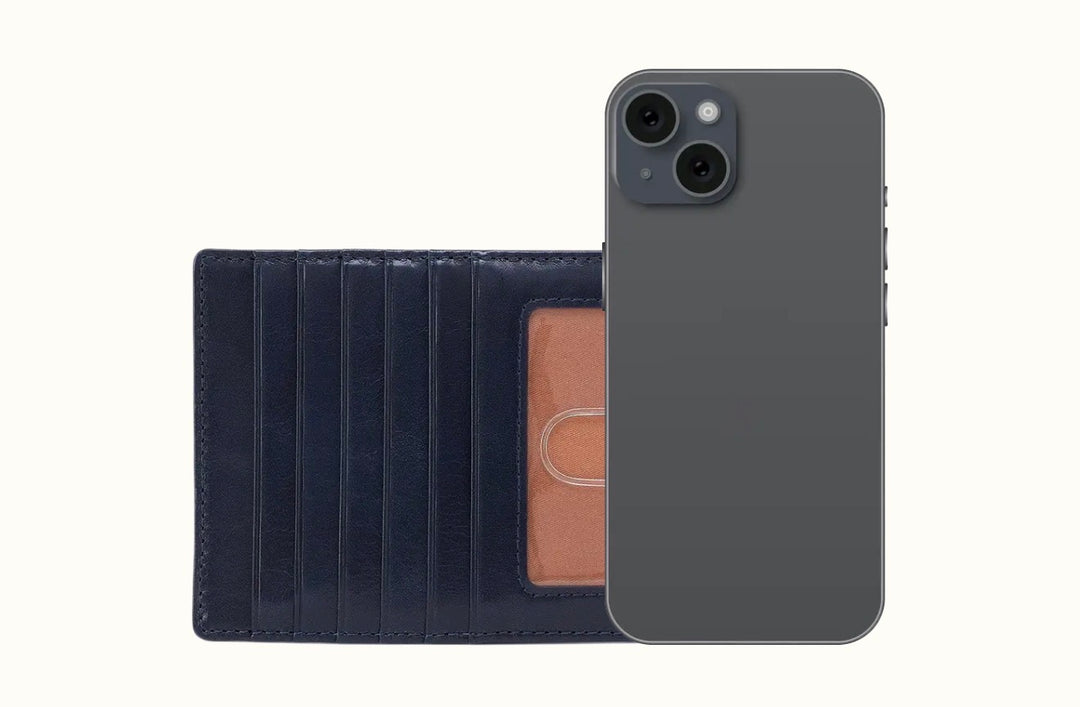 Euro Slide Card Case | Ink Navy