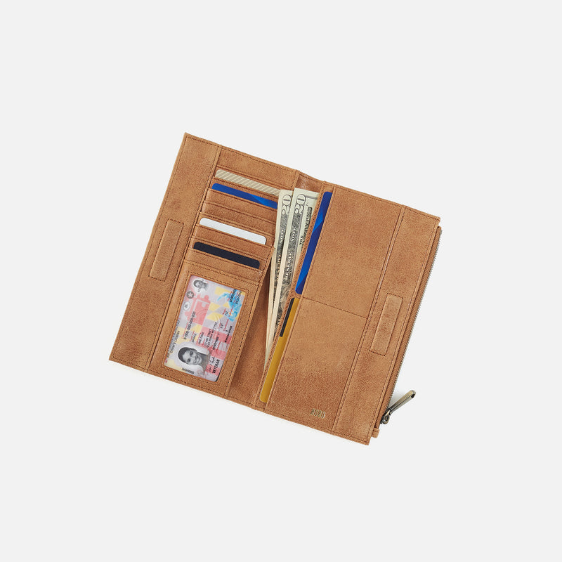 Jill Large Bifold Wallet | Whiskey
