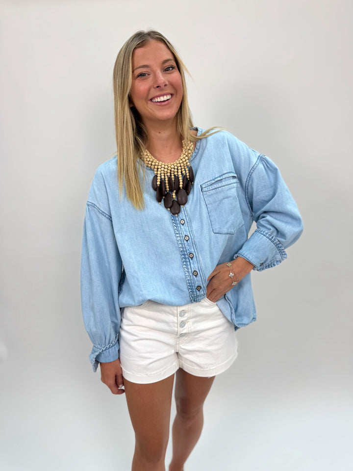 Denim Dreaming Pullover