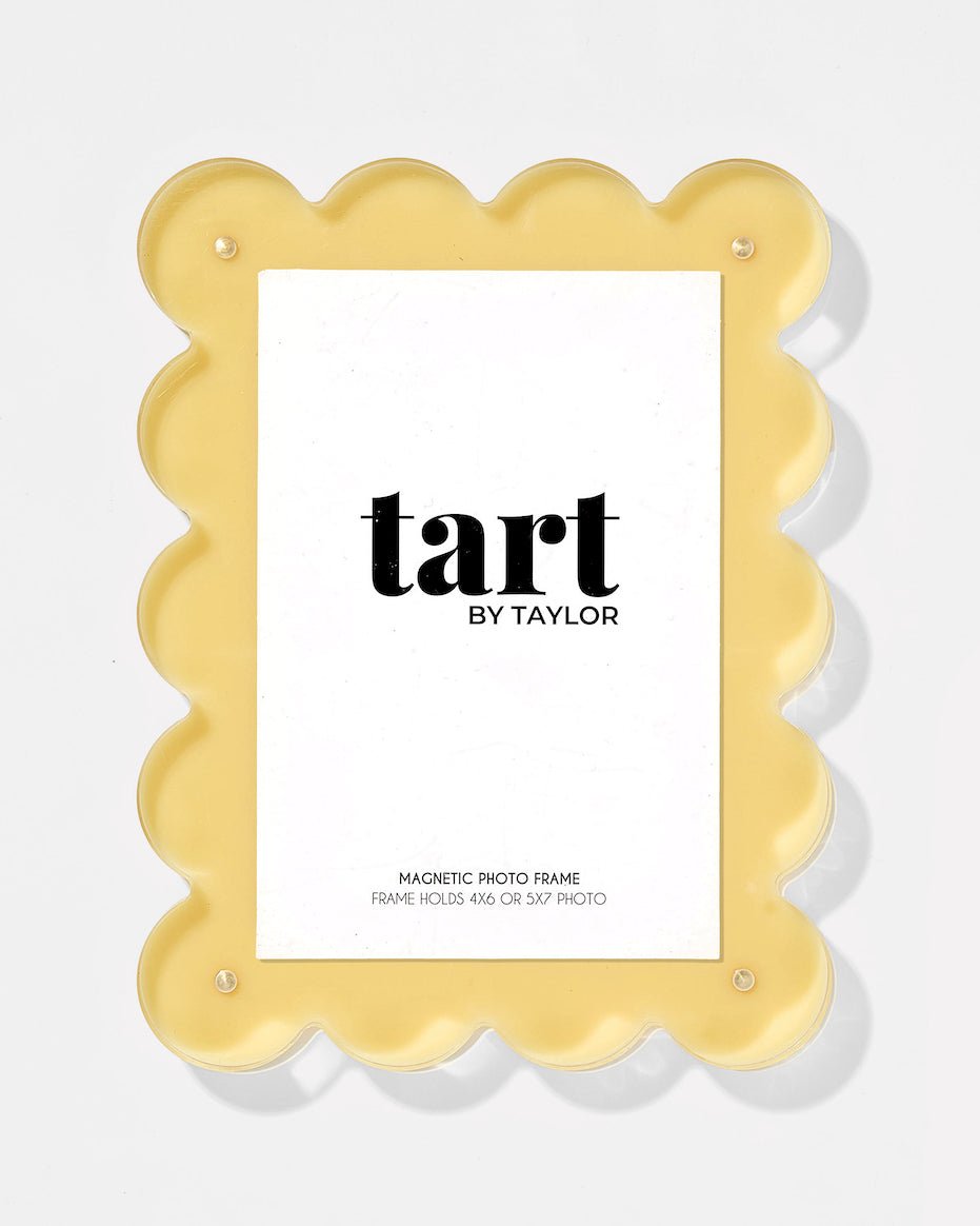 Tart by Taylor Butter Yellow Acrylic Picture Frame