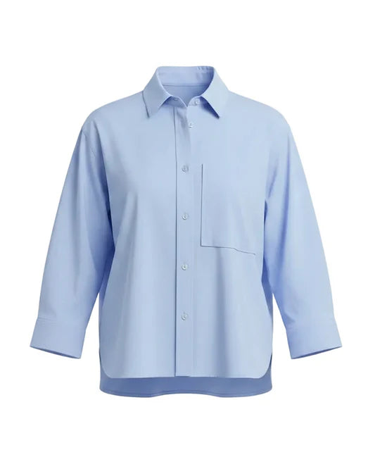 Enid Over Sized Cropped Shirt