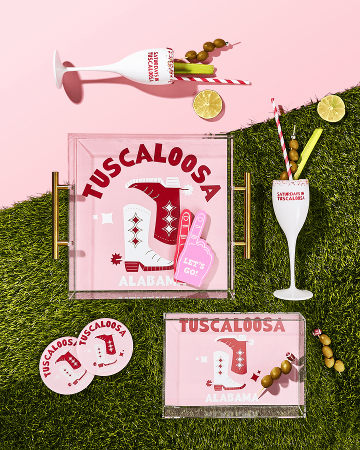 Tuscaloosa, Alabama Acrylic Coaster - Set of 4