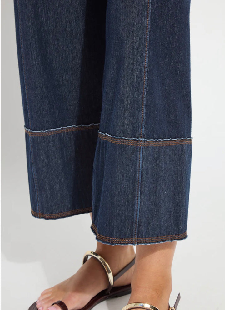 Kaia Wide Leg Denim | Indigo