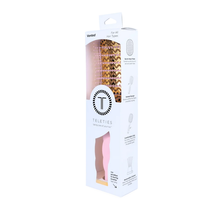 Vented Hair Brush | Bubblegum Pink