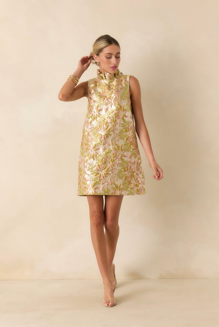 Cecily Mini Dress | Bombshell Botanicals Print