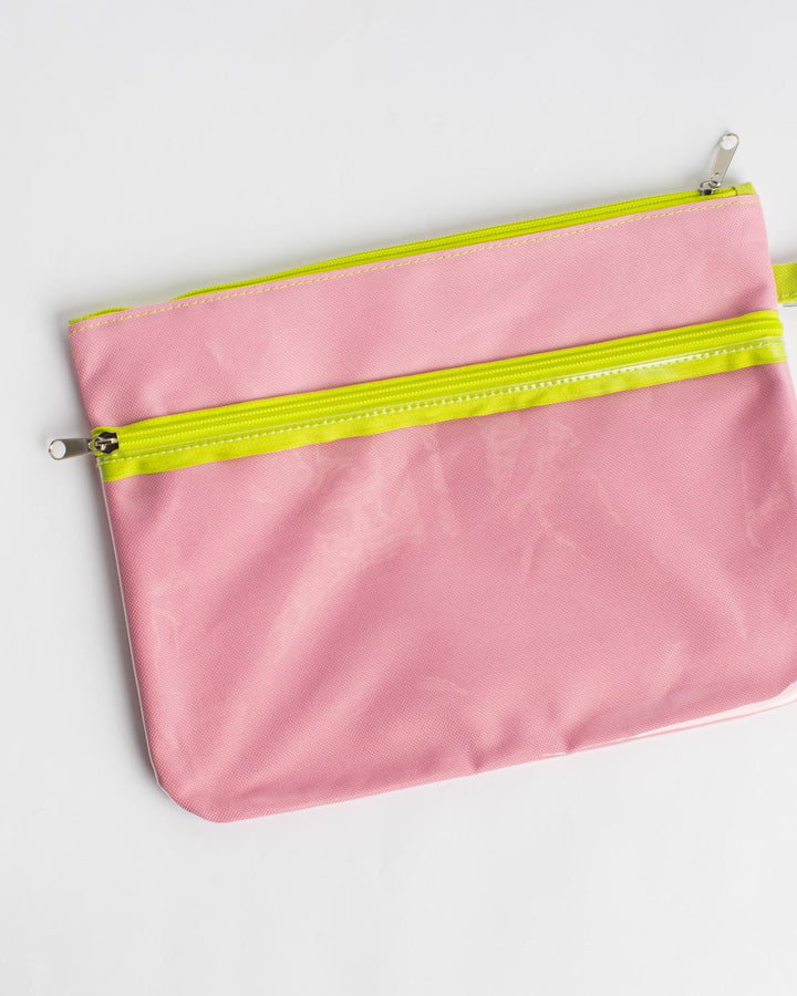 Seahorse Wet/Dry Bag | Pink/Green
