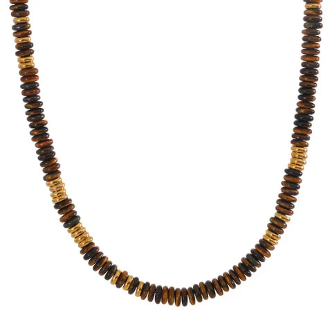 Vibe Necklace | Brown