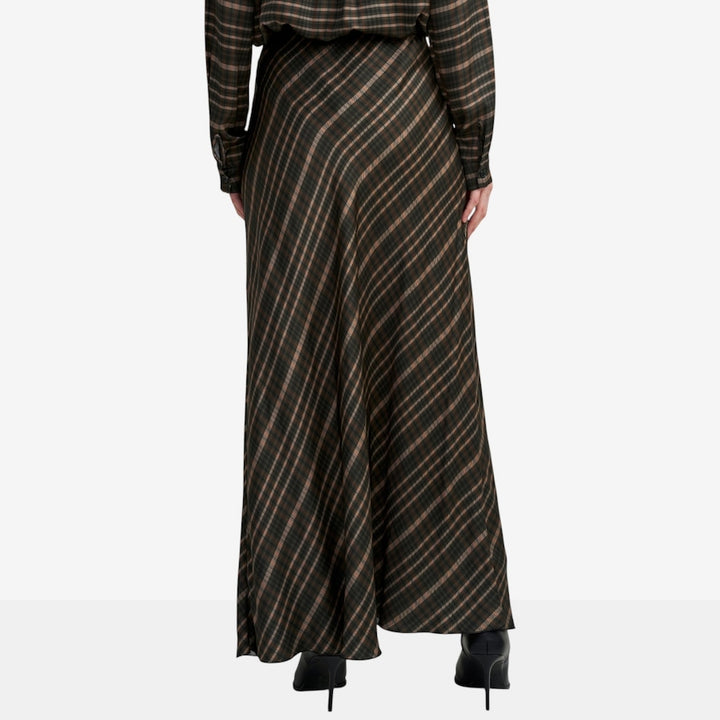 Meadow Skirt | Green Plaid