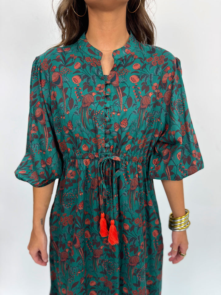 CAPE MIDI | PARTRIDGE TEAL