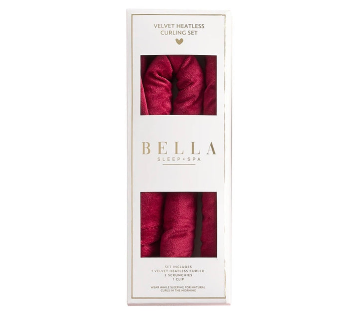 Velvet Heatless Curling - Burgundy