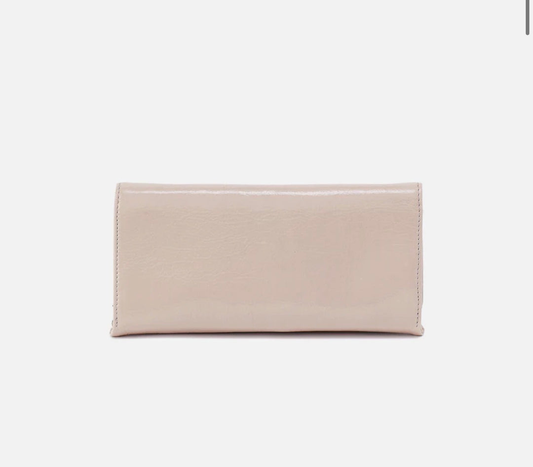Rachel Continental Wallet | Stone Gloss