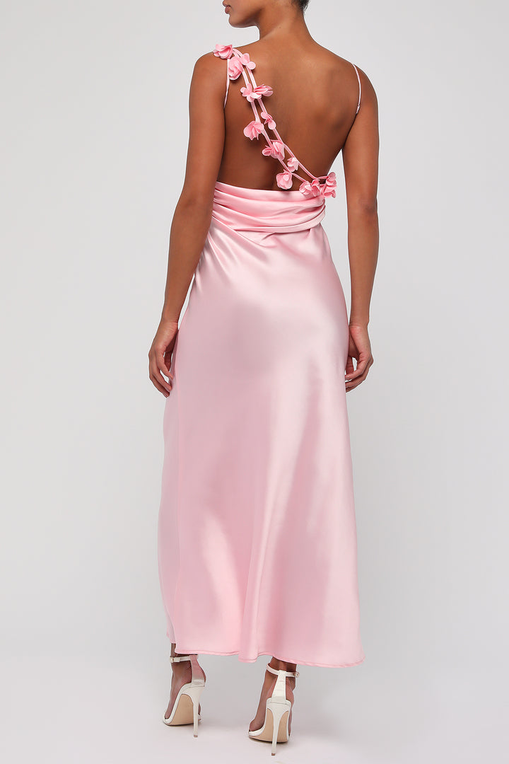 Pandora Flower Back Maxi Dress