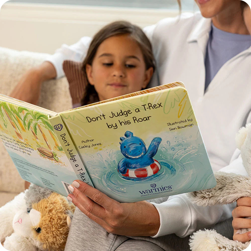 Don’t Judge A T-Rex Warmies Book