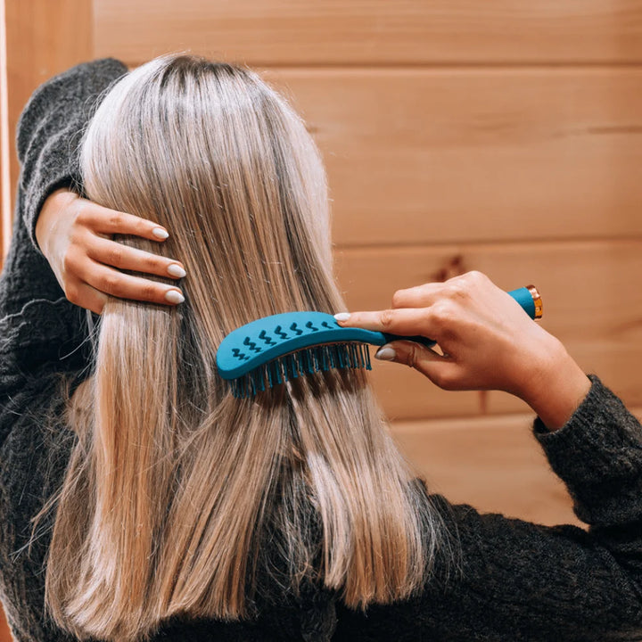 Vented Hair Brush | Teal With It