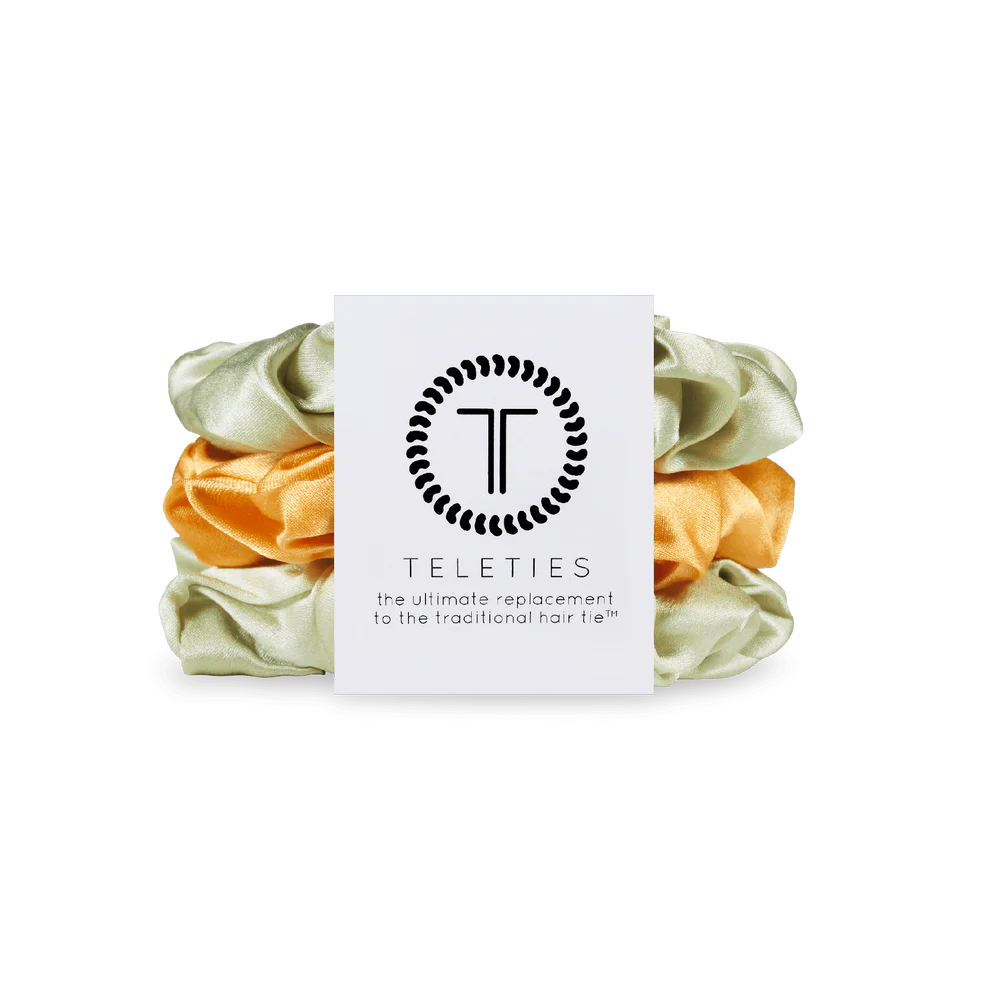 Teleties Large Silk Scrunchie Mojito Mama