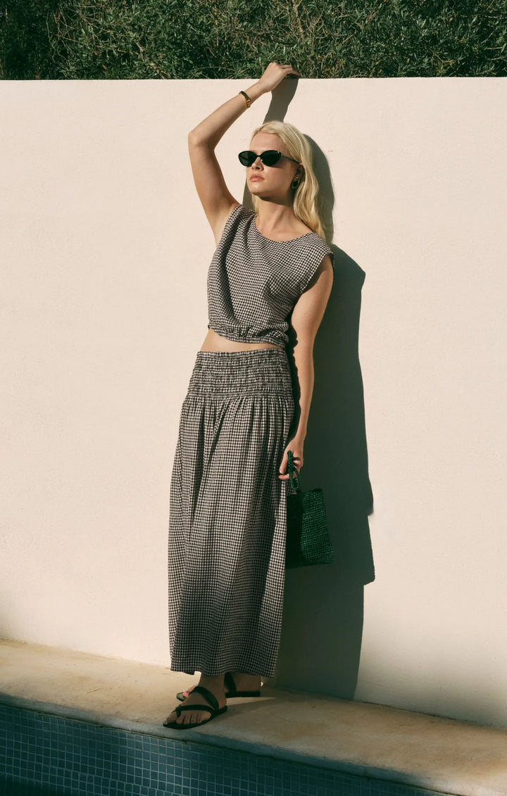Brooke Gingham Skirt