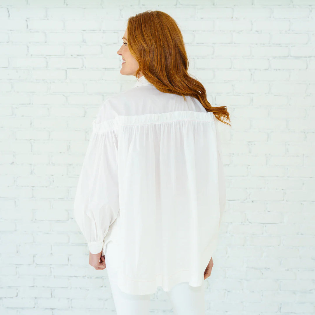 Miriam Top White