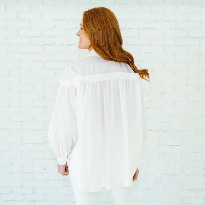 Miriam Top White