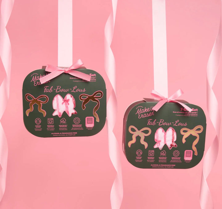Fab-Bow-Lous 7-Day Set | Eco-Friendly MakeUp Eraser