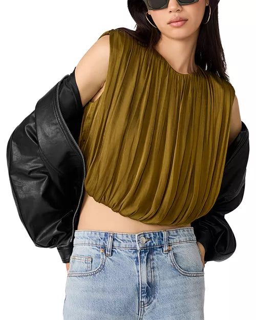 Steve Madden Milana Top | Fir Green