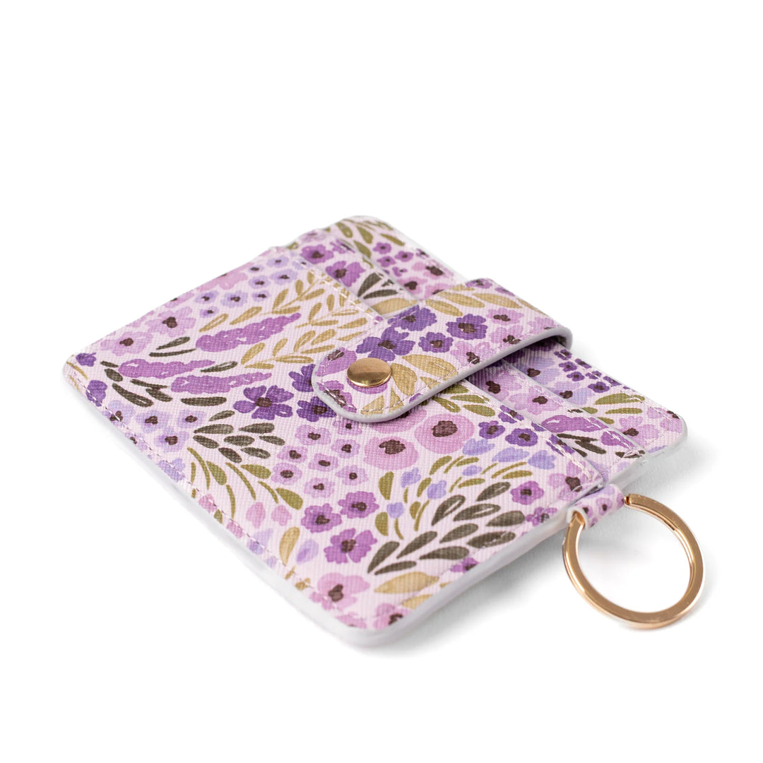 Card Wallet | Lilac Floral