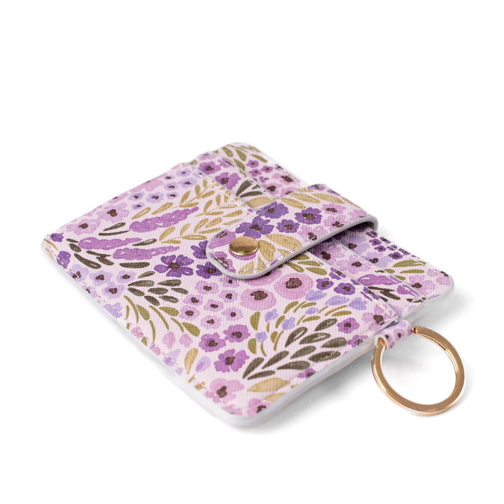 Card Wallet | Lilac Floral