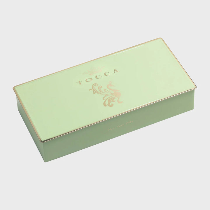 Heritage collection Tocca pistachio peony set limoncello
