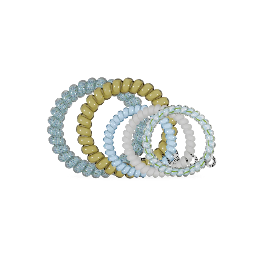 Teleties x Laura Park Bay Breeze Hair Ties | Mixed Set