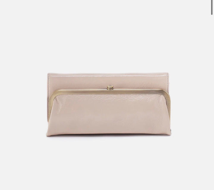 Hobo Rachel Continental Wallet Stone Gloss
