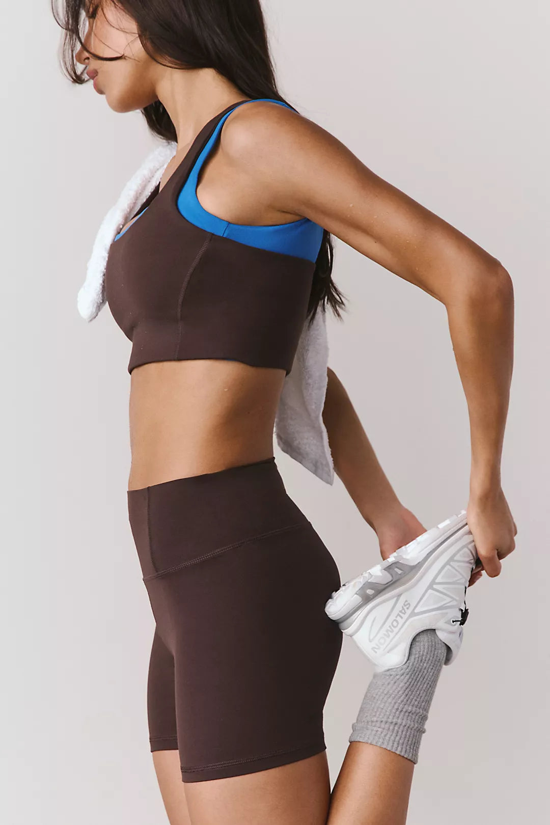 Never Better Bike Short in Chocolate 