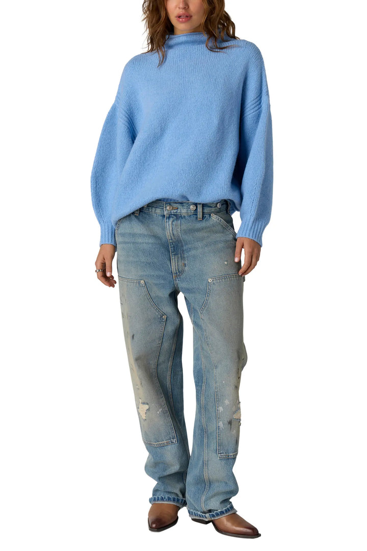 Beaumont Tunic | Powder Blue Melange