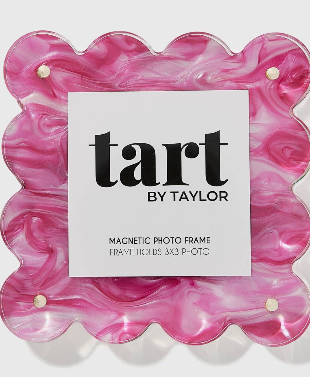 Tart By Taylor Marbled Pink Mini Acrylic Picture Frame