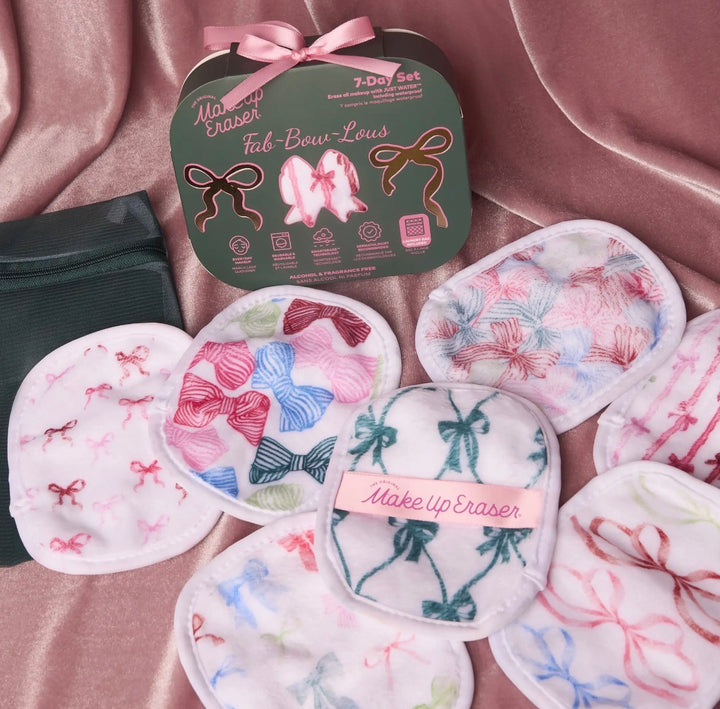 Fab-Bow-Lous 7-Day Set | Eco-Friendly MakeUp Eraser