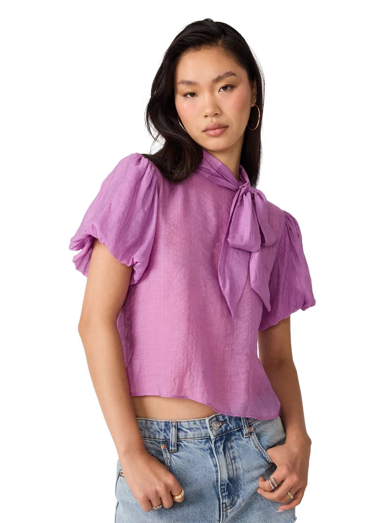 Lolanie Top | Dusty Lavender