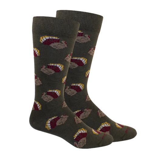 Brown Dog Socks | Turkey Shoot - Sage
