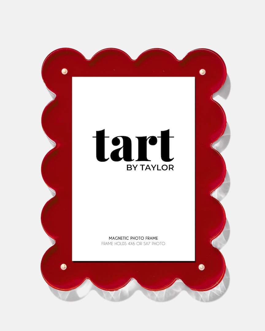 Tart by Taylor Red Acrylic Picture Frame 