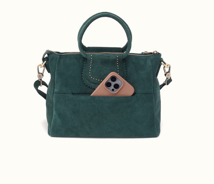 Shelia Medium Satchel | Pine Needle
